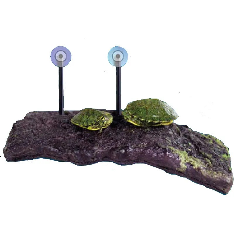 

Floating platform, turtle climbing landscaping platform