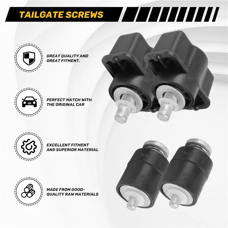 M49K-8X For DODGE RAM 1500 2500 3500 RAM BOX Handle And Grommet Kit New 68054997AB 68054996AA