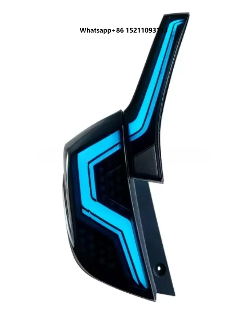 LED Tail Lights Assembly  Modified Rear Lamp with Dynamic Brake Light