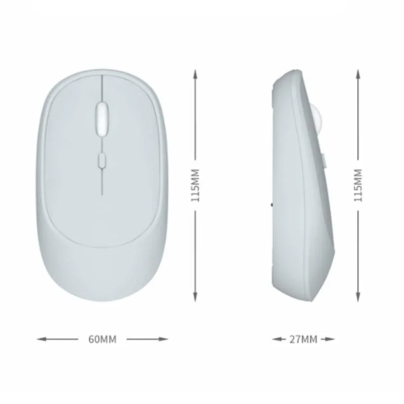 Splicing Bluetooth Mouse 2.4g Wireless Computer Mause Dual-Mode Suitable Gaming Mouse For Laptop  Esports Gaming Office Gift