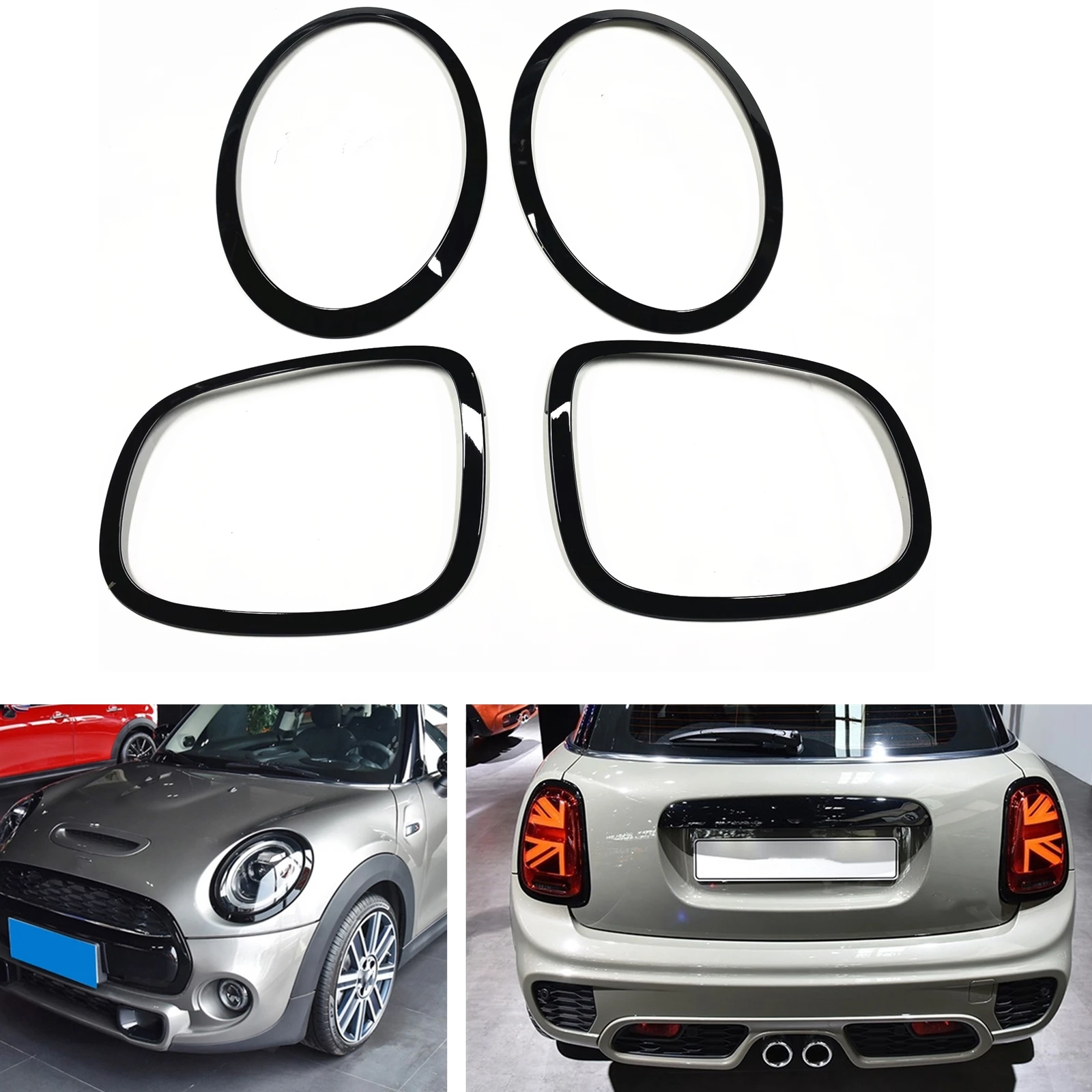 

Накладка на переднюю фару и заднюю фару для BMW Mini Cooper S F55 F56 F57 JCW 2014