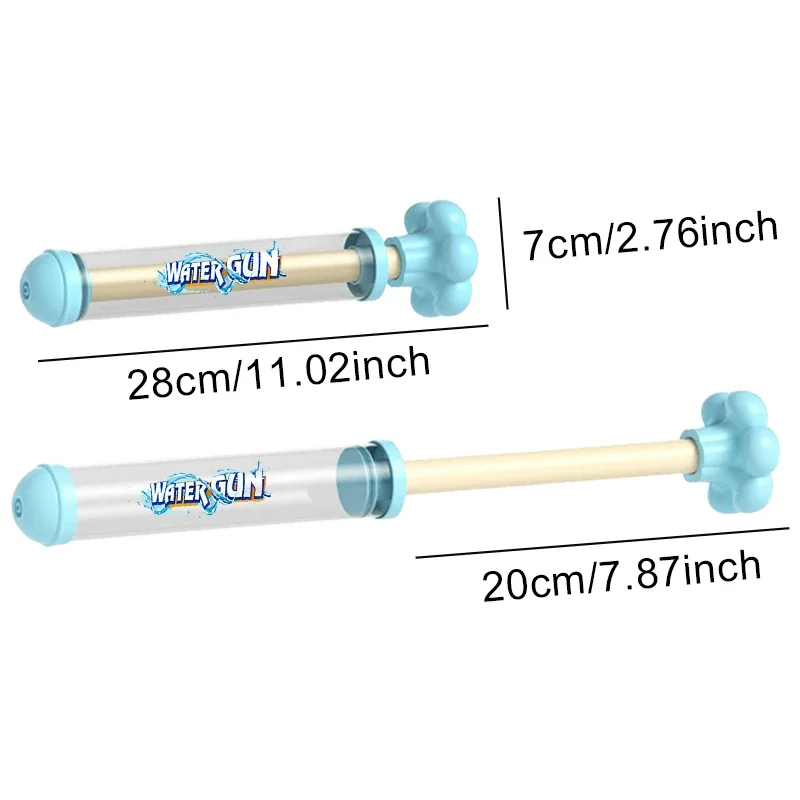 1PC 引き出し式水鉄砲 水遊びパーティー 芝生インタラクティブ水スプレーおもちゃ 公園ビーチ 夏の水遊びギフト