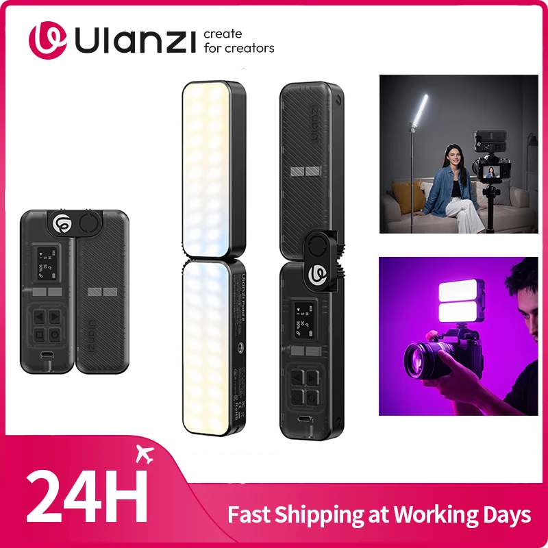 【¥3,809】Ulanzi FOLD8 折りたたみ式ポケットライト 2-in-1-アリエク特価アラート