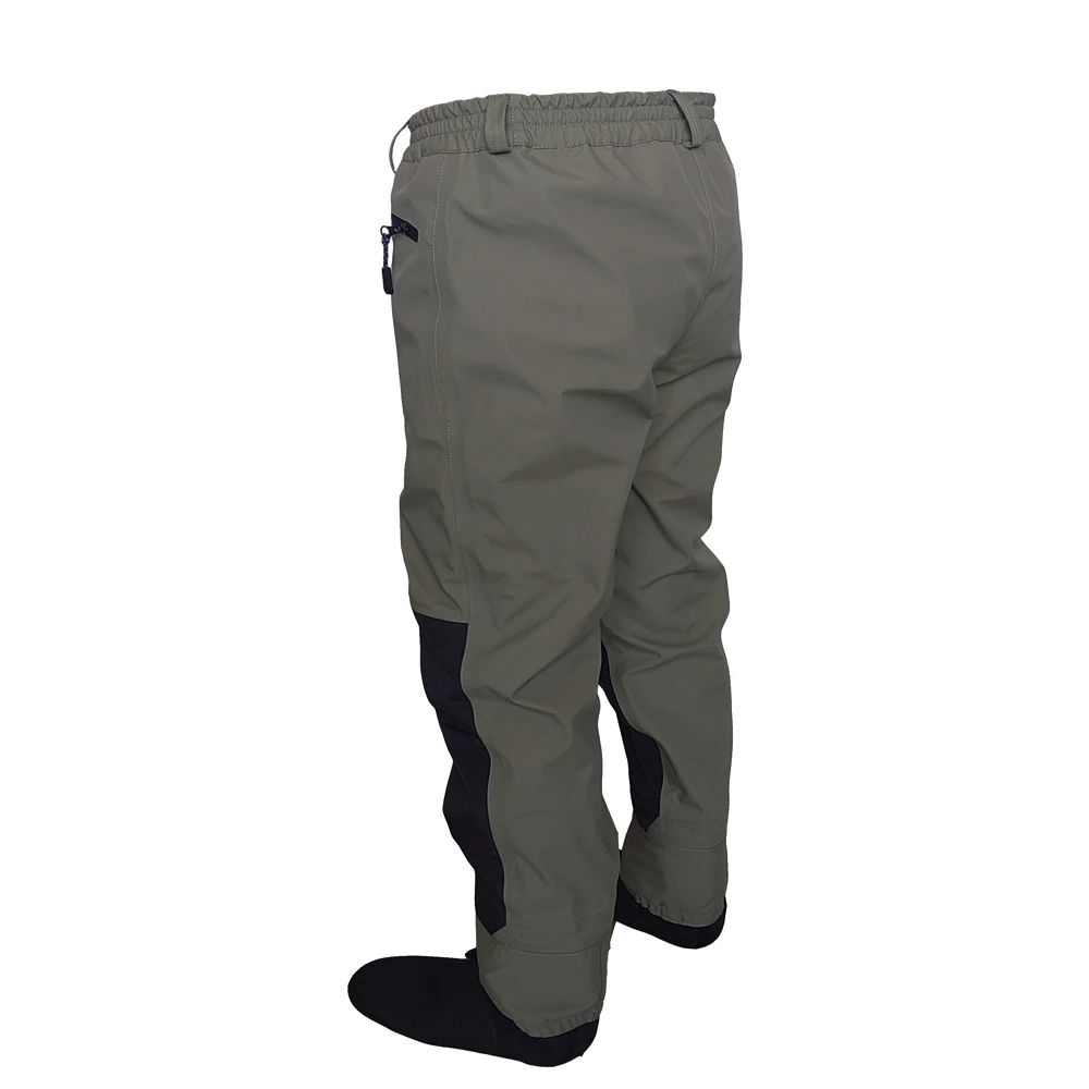 3 warstwy oddychające wodoodporne Fly Fishing talii Waders Stockingfoot High Pant Wader trwałe kaczki polowanie brodząc spodnie