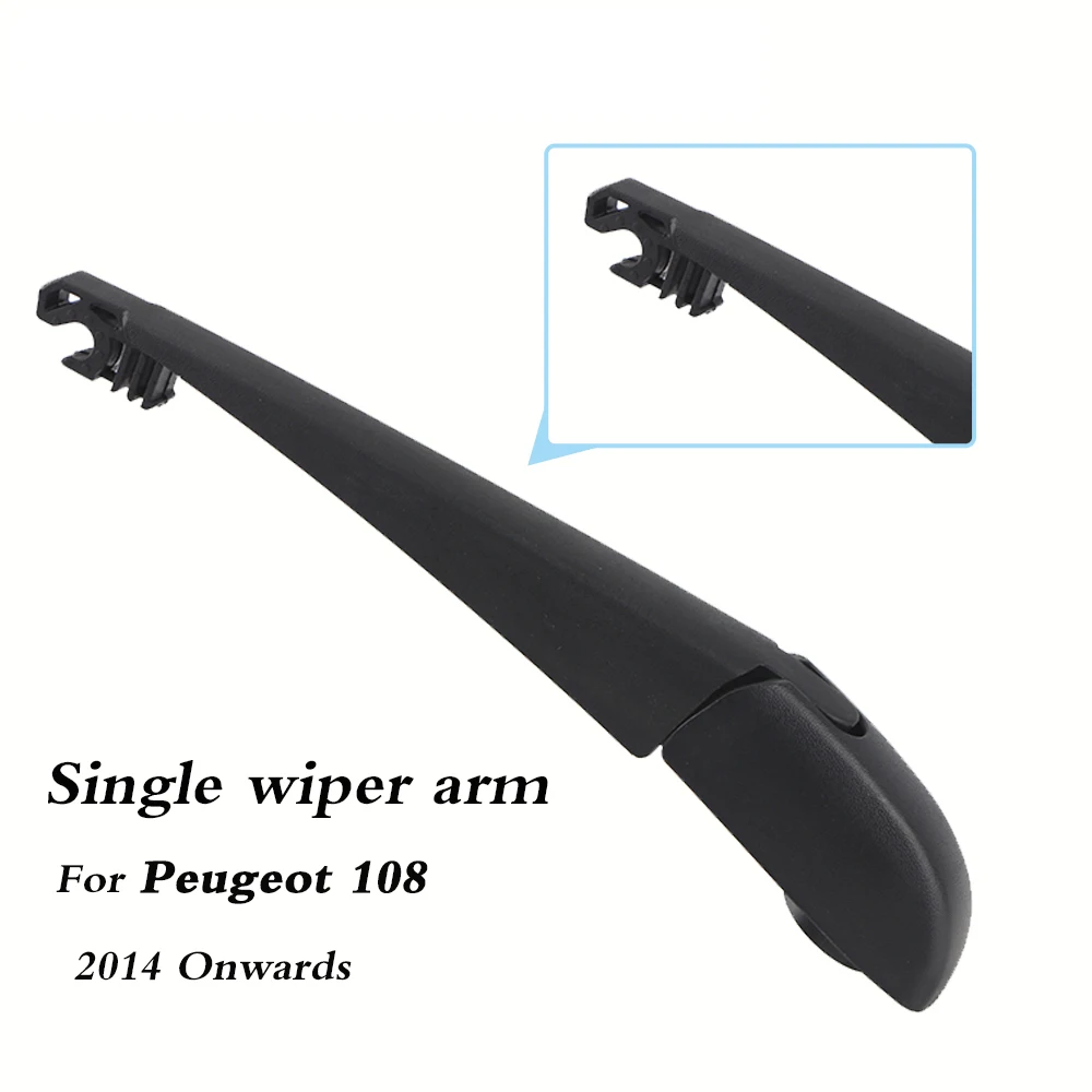 車のリアワイパーブレードブレードバックフロントガラスワイパーアームプジョー 108 ハッチバック (2014 以降) 305 ミリメートル自動車スタイリング
