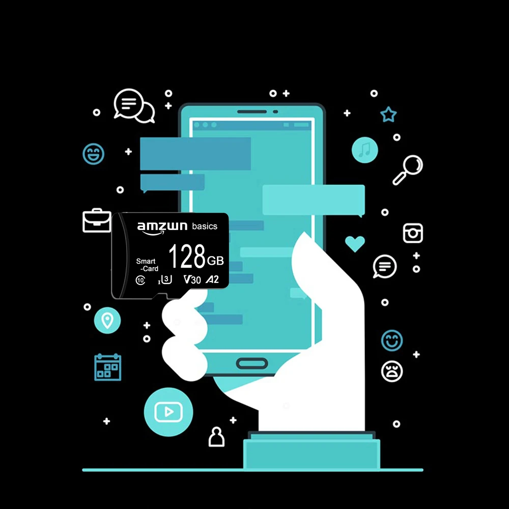 

Карта памяти Micro 2 ГБ 4 ГБ 8 ГБ 16 ГБ SD-карта Высокоскоростная 32 ГБ C10 TF флэш-карта для мониторинга телефона Камера minisd 64 ГБ 128 ГБ 256 ГБ