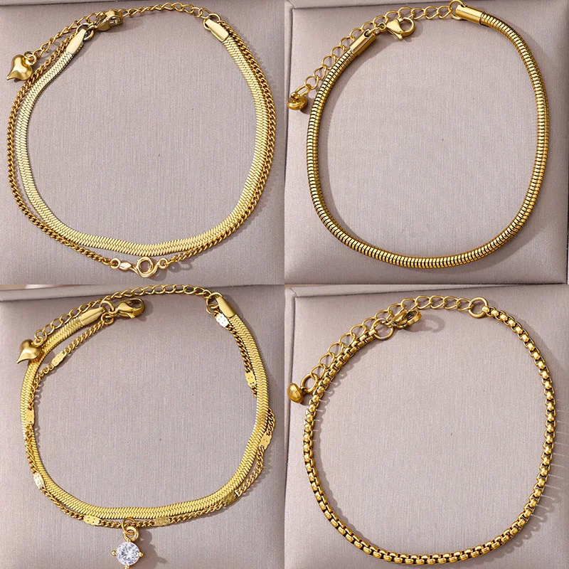 Anklet for Women in Stainless Steel