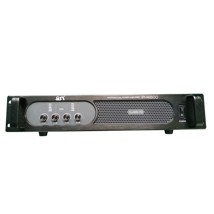 

Each 800W *4/8ohms Class-TD Power Amplifier PH4800 For Speakers