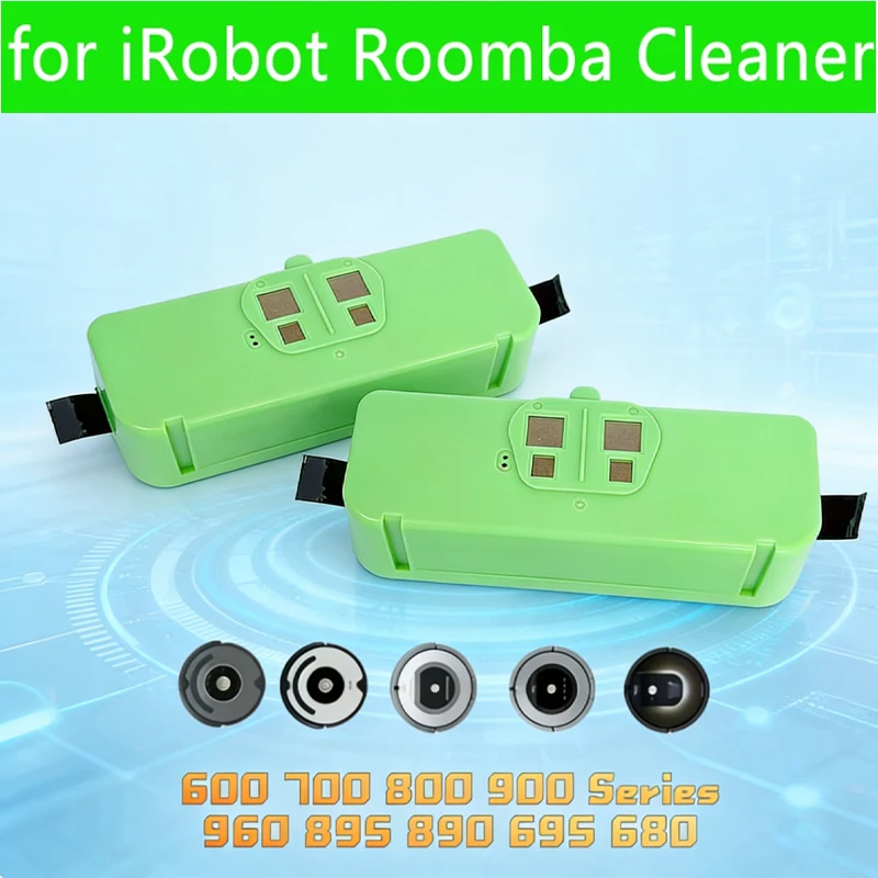 Original Lithium Ion Battery for iRobot Roomba Cleaner 900 800 700 600 Series 960 980 981 965 895 890 860 695 692 680 675 Part