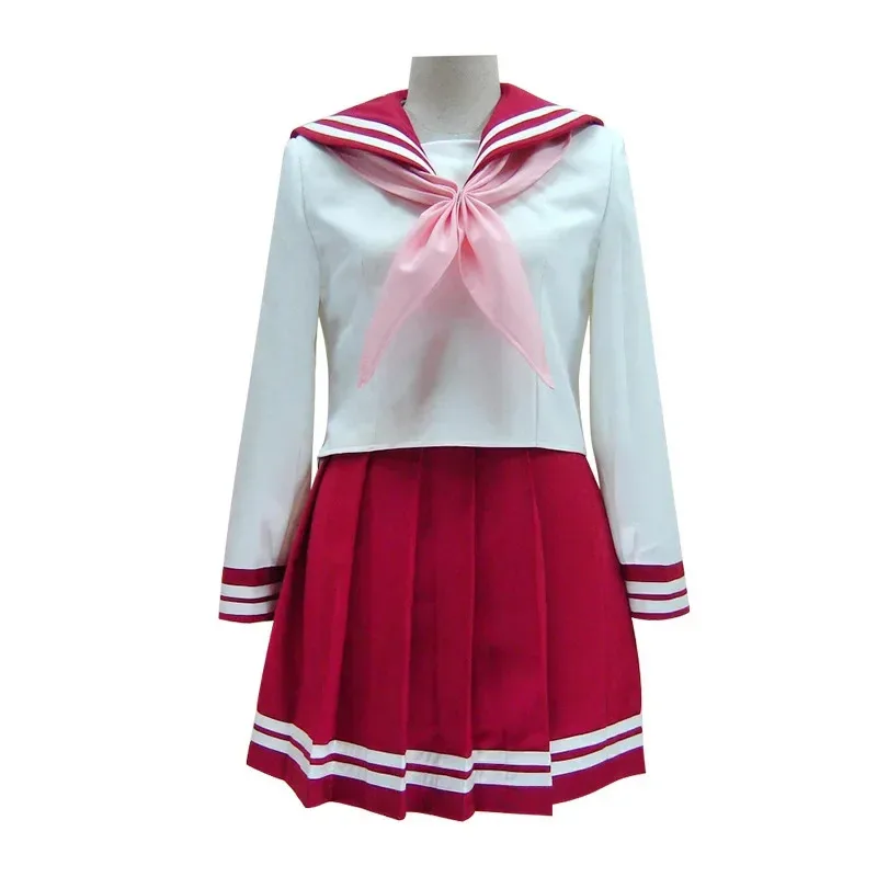 Sky05 Lucky Star Cosplay Waterspiegel Uniform JK Sailor Uniform Japanse Student College Stijl Rok Set99JIu @