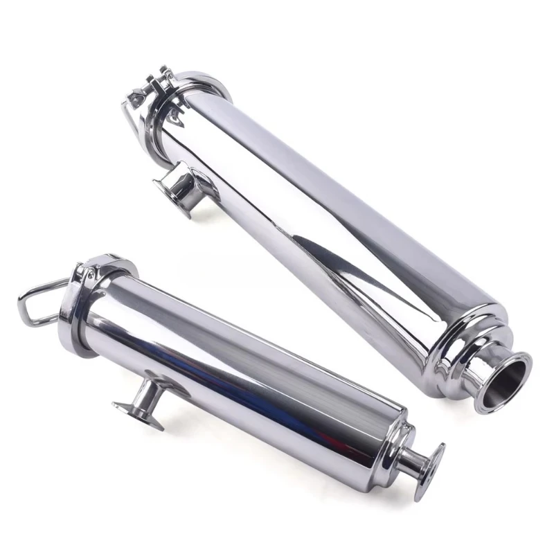 

40-400 um Beverage, Juice, Honey Hygienic 304 Stainless Steel Right Angle Filter Honey Filter