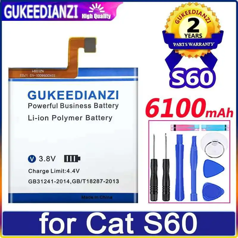 

For Caterpillar Cat S60 6100mAh Mobile Phone Battery High-Efficiency