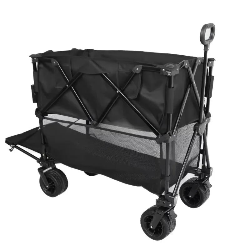 

Сумка-органайзер JC Big Wheels для багажника автомобиля, спортивная, для активного отдыха, двойная складная, с регулируемой ручкой