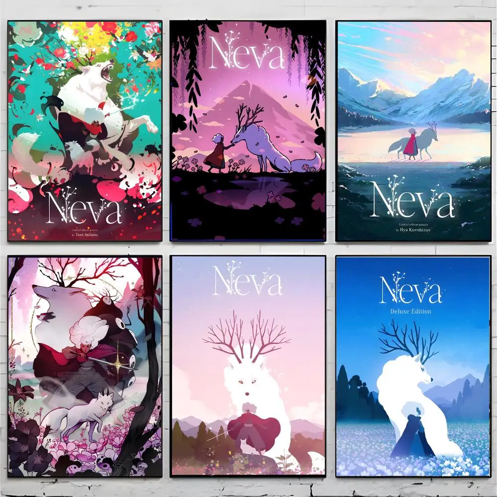 indie adventure N-Neva Poster Premium Decor Art & Gift for Household Lounge Home Ornaments