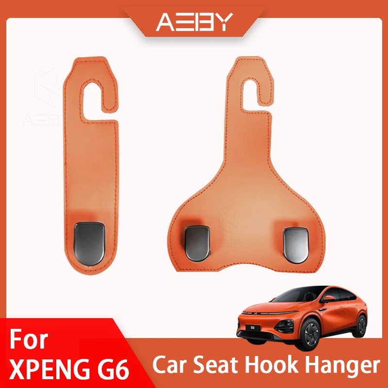 

Автомобильный скрытый крючок для сиденья, вешалка для XPENG G6 G9 2023-2025, многофункциональная спинка автомобильного сиденья, креативные многофункциональные аксессуары для интерьера