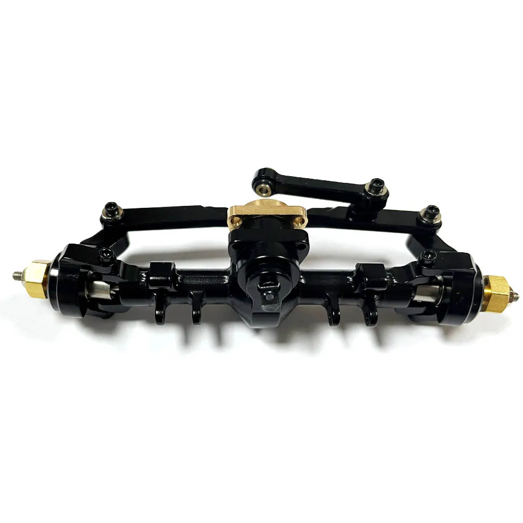 SCX24 CNC aluminum alloy, front axle assembly, frame, accessories 1/24 climbing car AXI90081