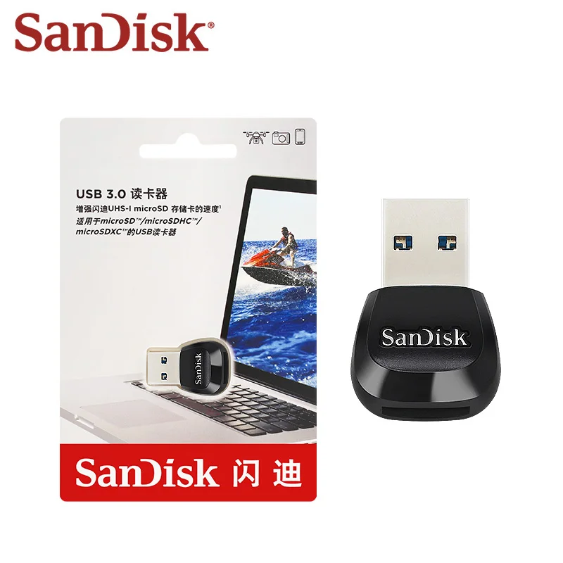 

SanDisk TF Card Reader USB3.0 High Speed SDDR-B531 MicroSD card Reader interface USB 100% Original Micro SD Card Reader USB