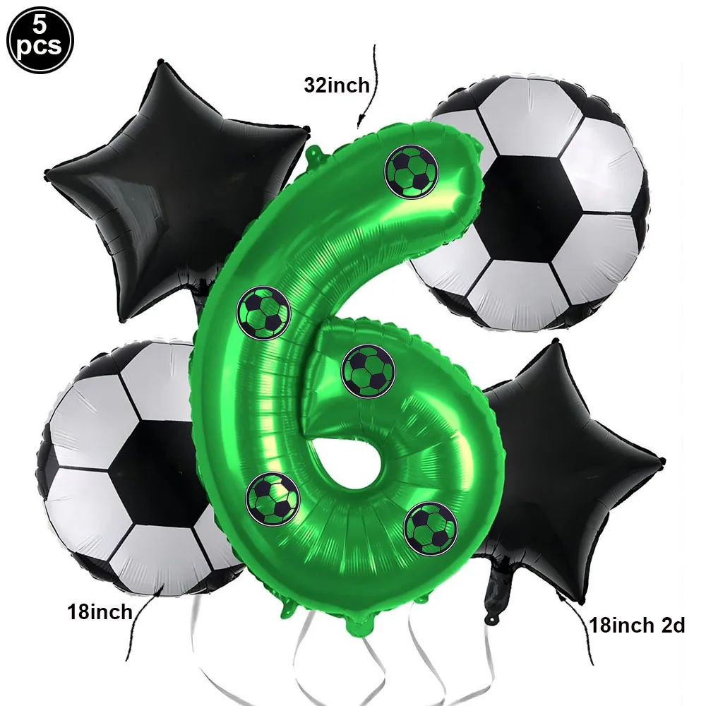 Voetbal Thema Wegwerp Servies Set Papieren Borden Kopjes Servetten Tafelkleed Jongens Sport Voetbal Verjaardagsfeestje Decorbenodigdheden