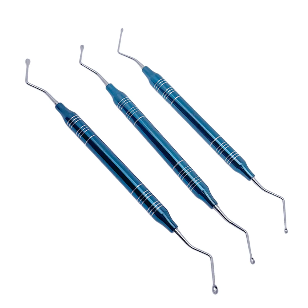 

Премиальный зубной имплантат, порошок, ложка для прививки, кюретка для костей для удаления и очистки фрагмента костей, хирургический инструмент