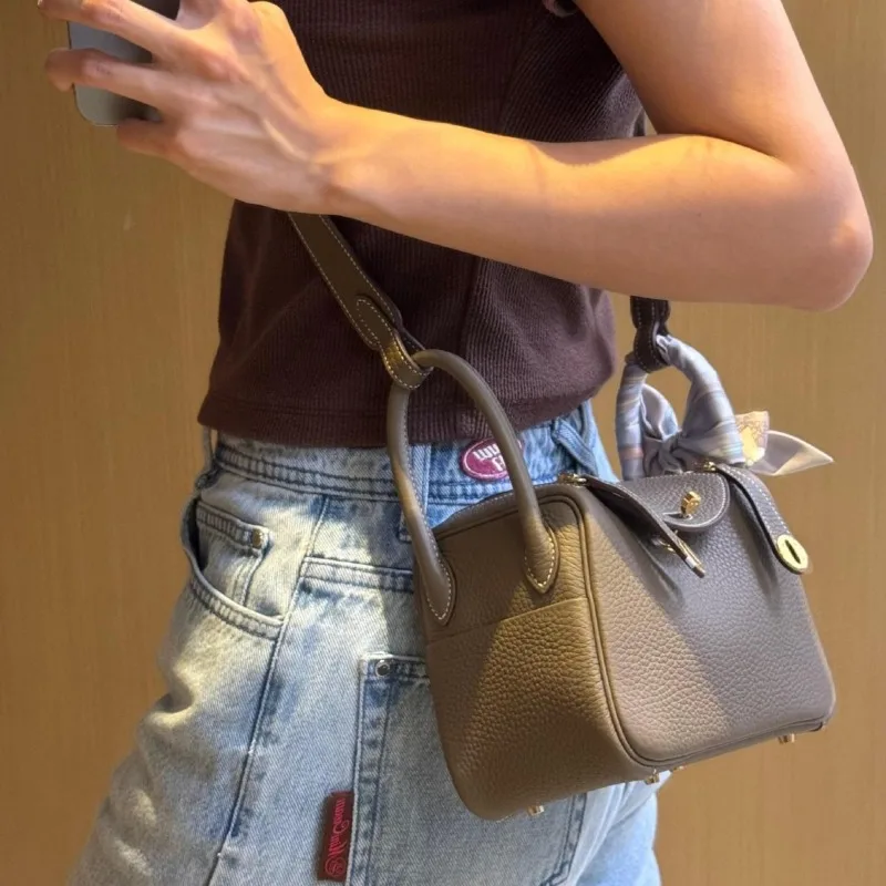 

Женская сумка-бенто, сумка через плечо, мини-тоут, универсальная сумка для тофу, повседневная сумка для обеда, модная женская сумочка