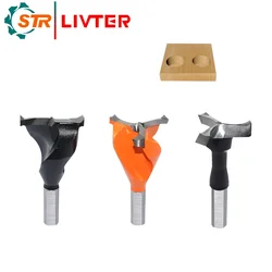 Woodworking three-in-one hole opener split crown drill CNC row drill six-sided  cabinet door panel hinge