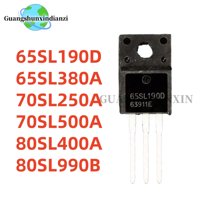 

10 шт., 100% новые, высококачественные 65SL190D, 65SL380A, 70SL250A, 70SL500A, 80SL400A, 80SL990B TO-220F, лучшее качество, в наличии