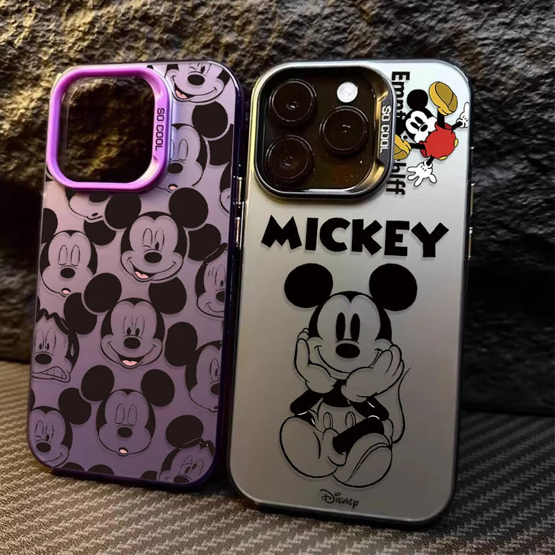 Disney Mickey Mouse Pattern Matte Hard Phone Case for Xiaomi Redmi Note 13 12 11 Pro Plus 4G 5G 12S 11S 10S 10 9 9S 8 12C 13C A3