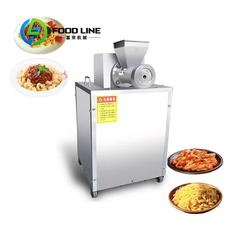 Adjustable Thickness Pasta Extruder Flexible Parameter Setting Change Noodle Thickness For Different Cooking Taste And Recipe