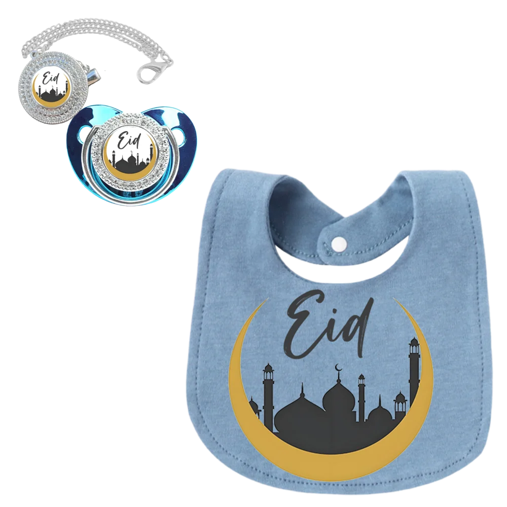 Produtos de alimentação do bebê chupeta azul brilhante babador recém-nascido kawaii oral jogar boca bisfenol a-livre manequim kawaii toalhetes de bebê único