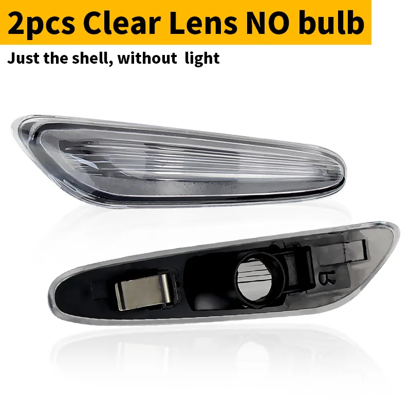 2 stücke LED Blinker Licht Seite Marker Repeater Lampe Für BMW E81 E82 E88 E90 E91 E92 E93 E46 1 3 5 serie x1 Auto Styling