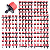 Drip Irrigation Sprinkler Heads Precision 100pcs Drip System Irrigation Drippers Sprinkler Drip Head Emitters Anti-Clogging