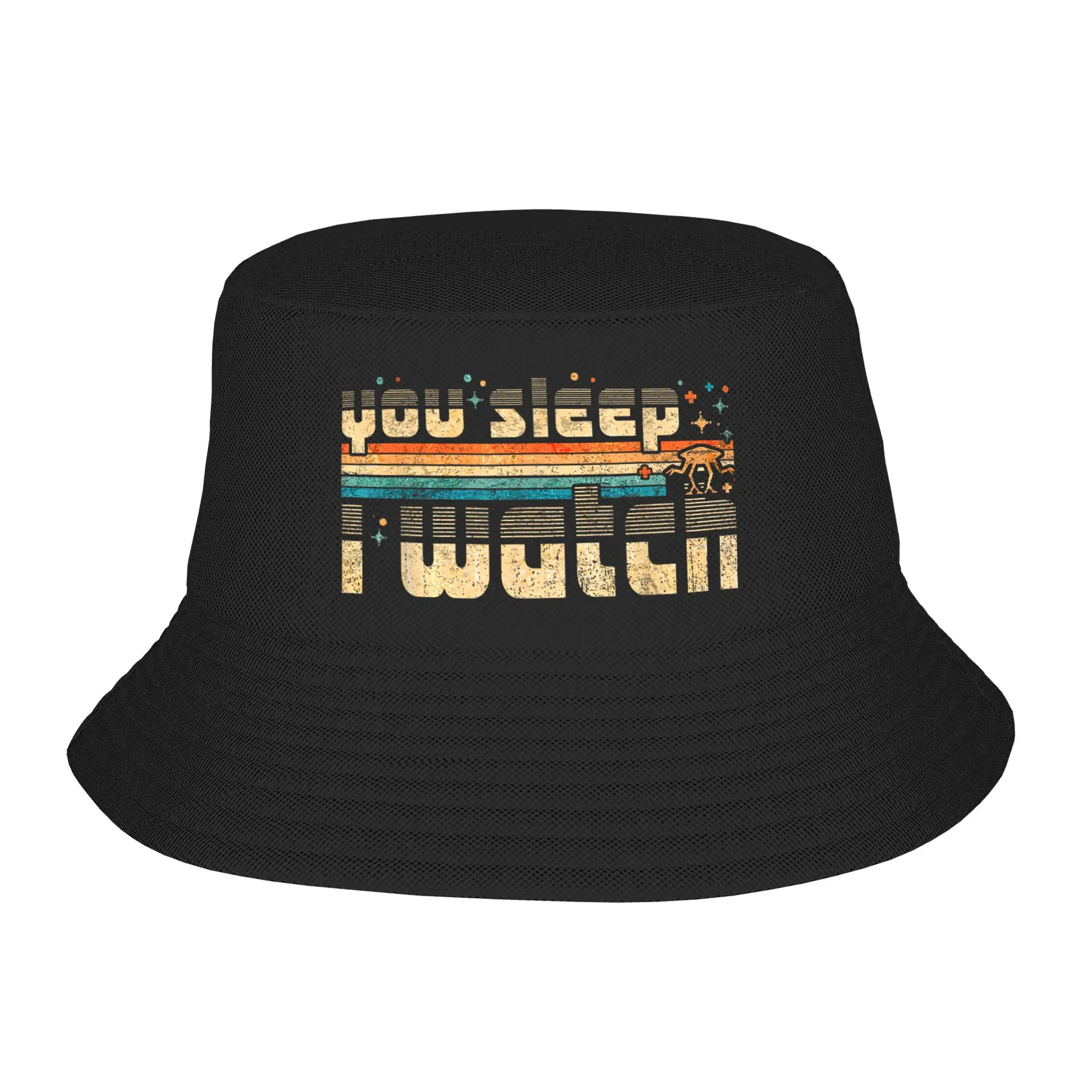 Hot Summer Headwear Funny You Sleep I Watch Accessories Bucket Hats Unisex Sun Hat Project Hail Mary Boonie Hat Fishing Hat