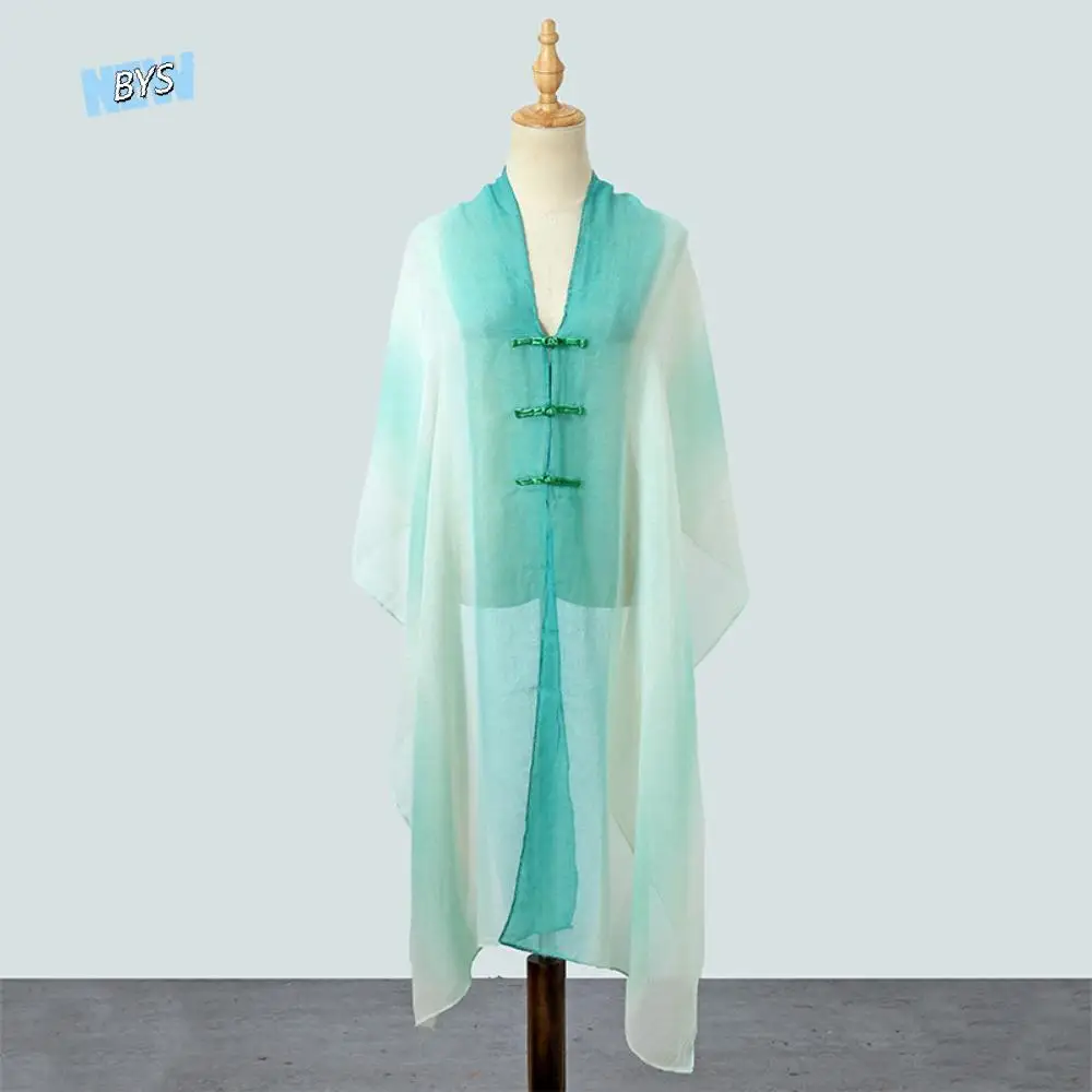 

Vintage Sun Protection Ethnic Style Shawl Wraps Floral Sunscreen Shawl Large Printed Beach Scarf Beach