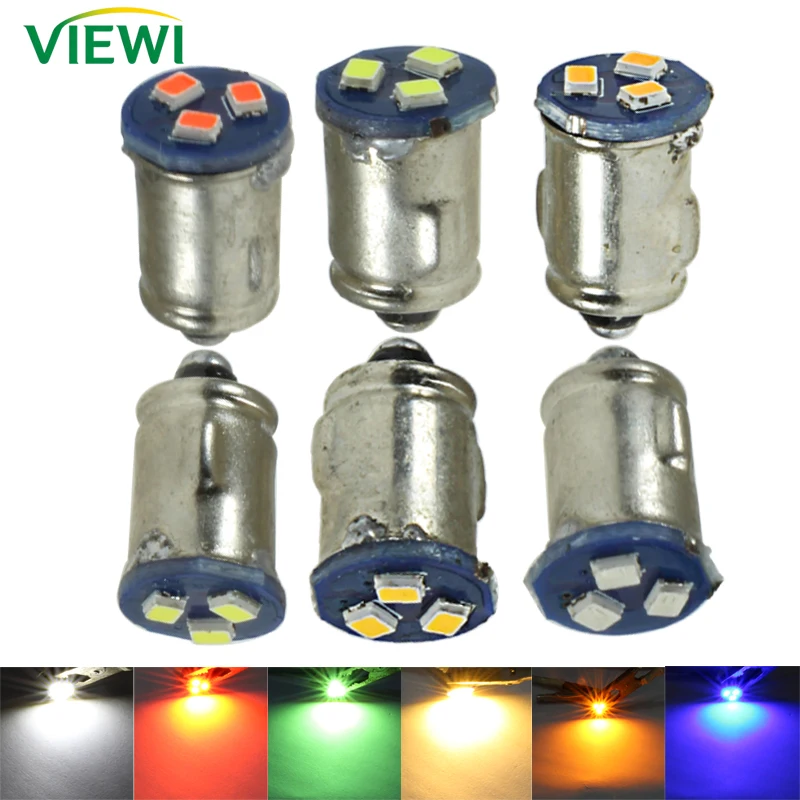 4X BA7S T7 LLB281 GLB281 LED Car Indicator Interior Bulb Mini Speed Instrument Light Auto Signal License Plate Lamp 6V 12V 24V