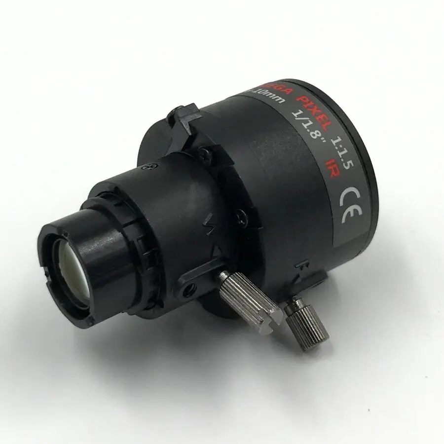 

Объектив для видеонаблюдения SL-D3610M6MP HD 6 МП, вариофокальный 3.6-10 мм, 1/1.8 дюйма, F1.5, 42-109 градусов, фиксированный  ИК-объектив для IP-камер видеонаблюдения SL-0045