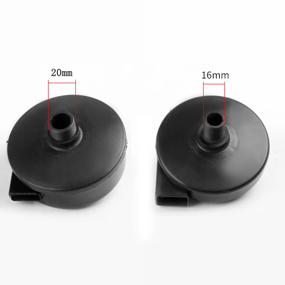 Tool Air Compressor Muffler Plastic Supply Vacuum Pump Black Cartridge Equipment For piston compressors Silencer Useful