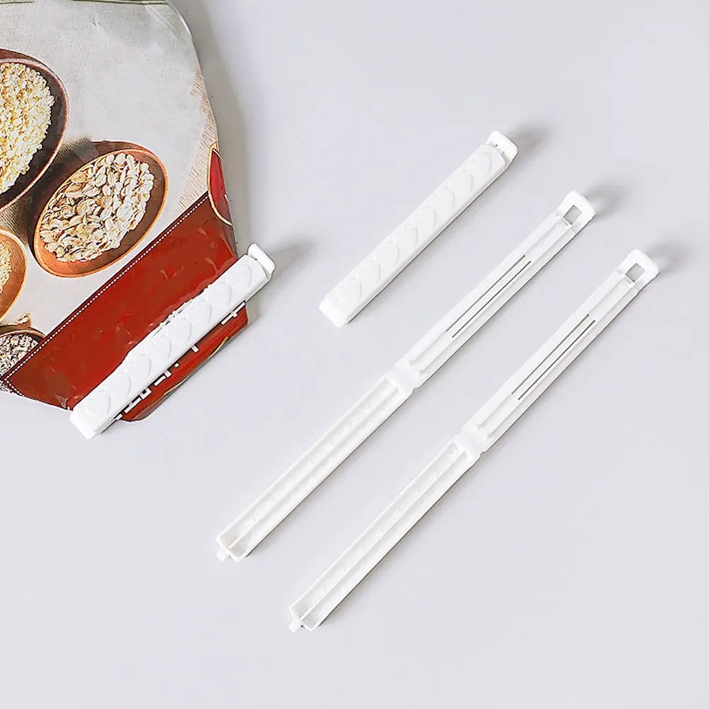 Clip de sellado de alimentos en forma de corazón, material de Pp, agarre fuerte, herramienta de cocina para conservación de alimentos frescos, para sellar bolsas de sal, té y aperitivos, 20 piezas