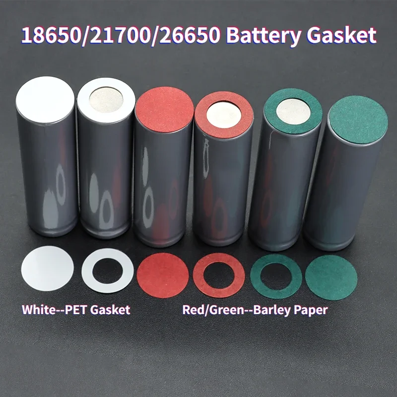 

25~5000pcs 18650/21700/26650 Li-ion Battery Insulation Gasket Pack Cell Barley Adhesive Paper Glue Fish Electrode Insulated Pads