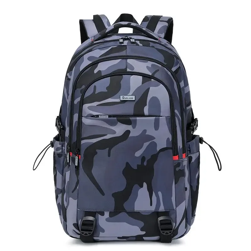 

Men Travel Laptop Backpacks Camouflage Male Teenager Schoolbags Middle School Students Bookbags Boys Rucksack Gift