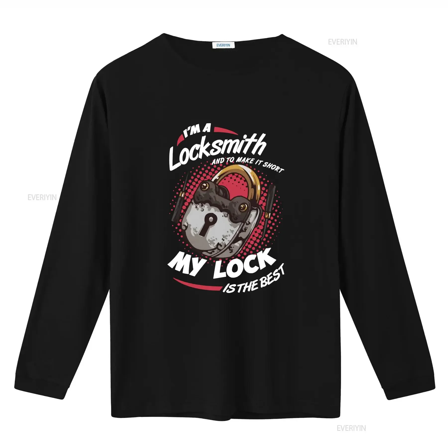 Locksmith T Shirt Locksmithing My Lock Is The Best vintage Washed Top For Everyday Wear Breathable homme Stretched Slightly