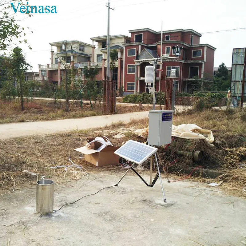 Veinasa Courtyard AWS906 Six Elements Personal Miniaturization Weather Station 2.5m Size Outdoor Installation