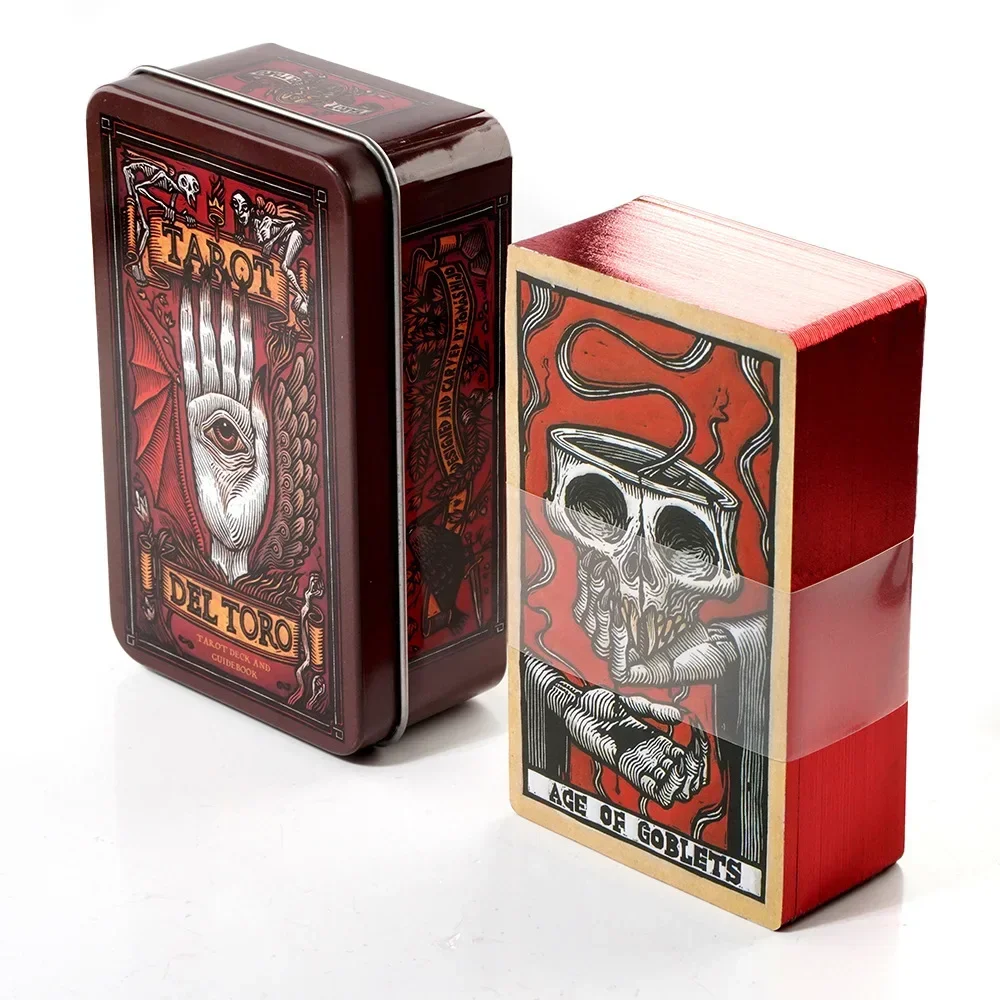 iron box Gilded Lucid Dream Tarot Card Fate Divination Family Party Game Tarot  A High end playing cards with  playing cards