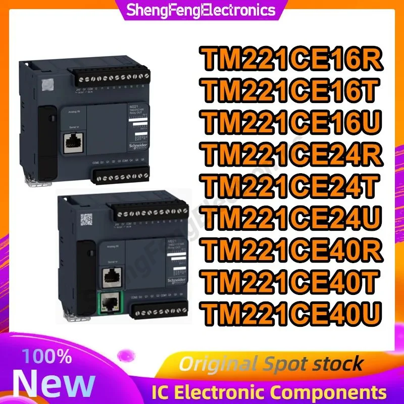 

TM221CE16R TM221CE16T TM221CE16U TM221CE24R TM221CE24T TM221CE24U TM221CE40R TM221CE40T TM221CE40U New Original in stock