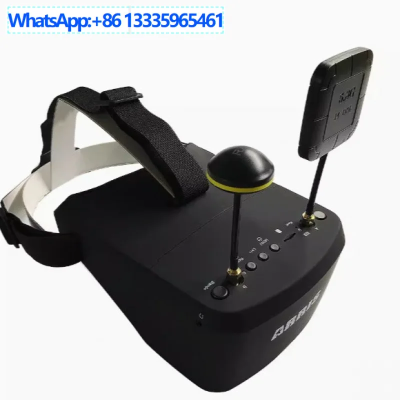 5.8G 40CH FPV crossing machine, dual receiver DVR video glasses 5 inch EV800D automatic frequency search