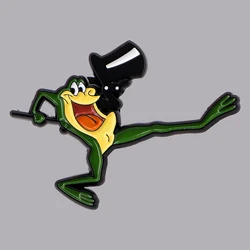 Funny Frog Enamel Pin Cute Brooch Pines Lapel Pins Badge on Backpack Clothing Hat Accessories Animal Jewelry Friends Gifts
