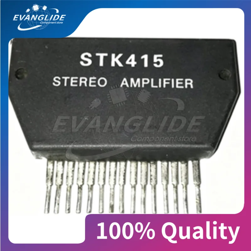 1 PCS STK415 Stereo Audio power Amplifier Module Audio power supply Module