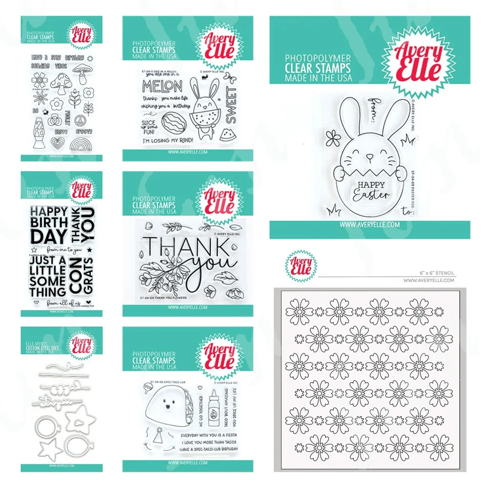 

Scrapbooking Cutting Dies New Arrival 2024 Balloon Wishes Clear Stamps Embossing Template Stencil for Painting Mold Decoration