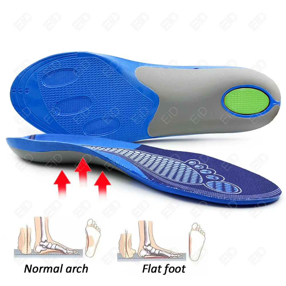High-grade Sport Insoles for Shoes Sole Shock Absorption Cushion Running Arch Support Pads for Feet Man Women Orthopedic Insole