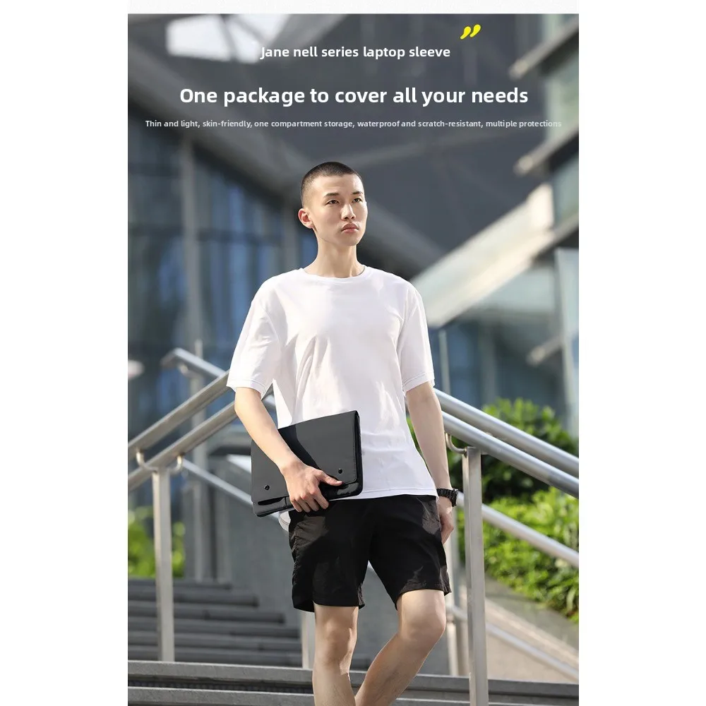 Laptop Bag 13 14 15 16 Inch Water Resistant PC Case Accessories For Macbook Pro Xiaomi Hp Dell Lenovo Samsung Notebook Cover