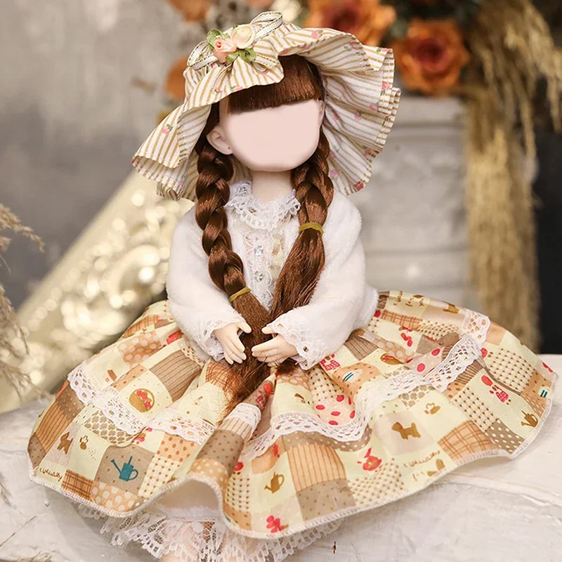 Ropa para muñecas, casa para niñas, accesorios de juguete, conjunto de ropa como regalo de cumpleaños para niñas